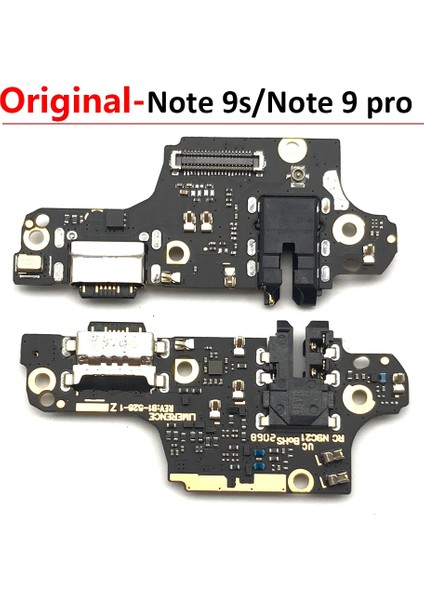 Redmi Için Not 9 Pro USB Şarj Portu Jakı Dock Fiş Konnektörü Şarj Kartı Flex Kablo Mikrofon ile Redmi 9 Not 9 9 S 8 T (Yurt Dışından)