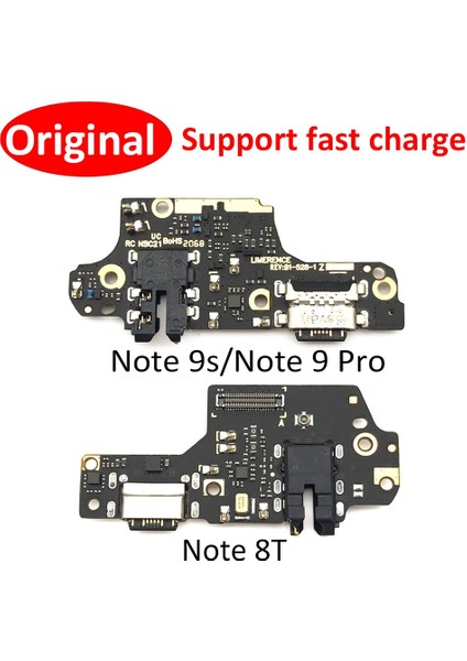 Redmi Için Not 9 Pro USB Şarj Portu Jakı Dock Fiş Konnektörü Şarj Kartı Flex Kablo Mikrofon ile Redmi 9 Not 9 9 S 8 T (Yurt Dışından)