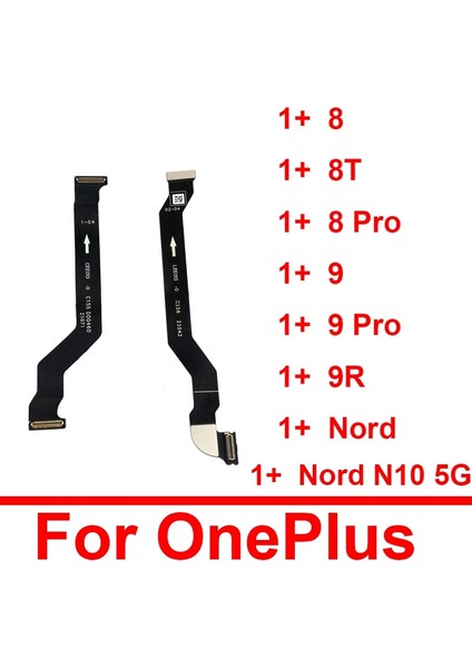 LCD Ekran Anakart Flex Kablo Oneplus One Plus 8 9 Pro 8t 9r Nord Nord N10 N200 5g Anakart Anakart Bağlantı Kablosu (Yurt Dışından)