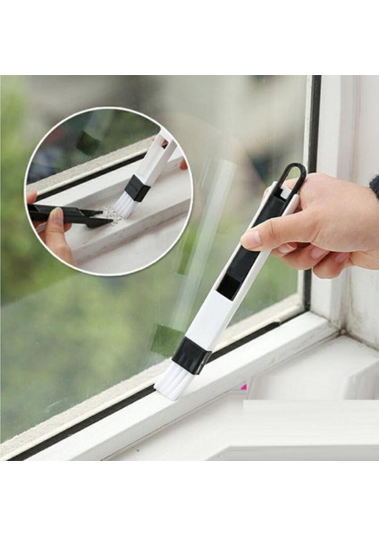 [sıcak] 2 Adet Çok Fonksiyonlu Bilgisayar Pencere Temizleme Fırçası Pencere Oluk Klavye Temizleyici Nook Cranny Toz Kürek Pencere Parça Temizleyici (Yurt Dışından)