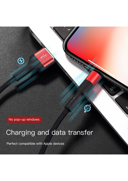 Hoco USB Kablosu iPhone 11X8 7 6 5 6s Artı Hızlı Şarj Kablolu Telefon USB Veri Kablosu Apple Ios 11 iPad Için USB Şarj Aleti Kablosu (Yurt Dışından)