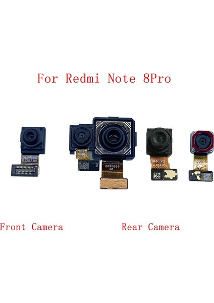 Arka Arka Ön Kamera Kablosu Kablosu Xiaomi Redmi Için Not 8 8t 8pro Ana Büyük Küçük Kamera Modülü Onarım Yedek Parçalar (Yurt Dışından)