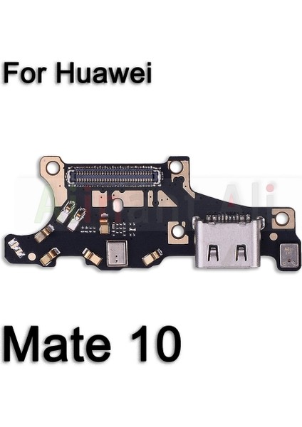 USB Şarj Aleti Kurulu Bağlantı Noktası Konektörü Mic Dock Esnek Şarj Kablosu Huawei Mate 7 8 9 10 20 20X30 Lite Pro 4g 5g (Yurt Dışından) modelleri