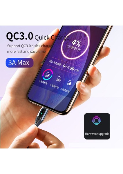 Essager Manyetik Mikro USB Kablosu iPhone 12 Xiaomi Oneplus Hızlı Şarj USB Tip C Mıknatıs Şarj Cihazı Usbc Tip-C Veri Kablosu Kablosu (Yurt Dışından)