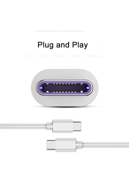 5A USB C Kablosu Samsung Xiaomi Redmi Note 10 Huawei P30 Pro Hızlı Şarj Cep Telefonu Şarj Kablosu Beyaz USB Tipi C Kablo (Yurt Dışından)