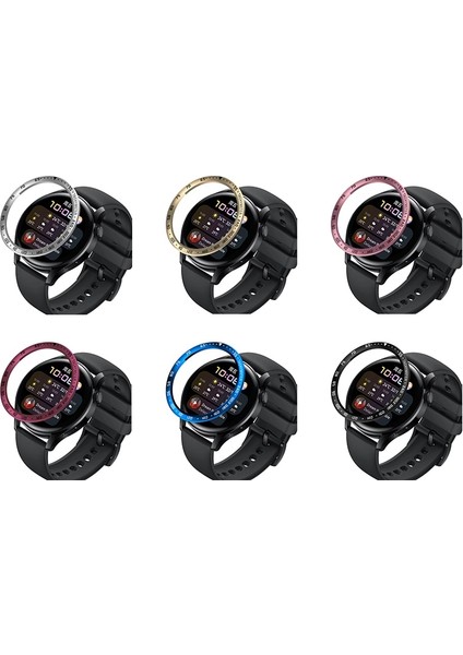 Huawei Watch 3 Için Çerçeve Halkası Şekillendirici Çerçeve Kılıf Bilezik Paslanmaz Çelik Kapak Çizilmez Koruma Halkası Huawei Watch3 Için (Yurt Dışından)