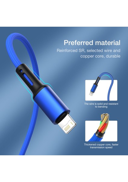 USB Kablosu iPhone 11 12 13 Pro x Xr Xs Max 6 6s 7 8 Artı Apple iPad Kökenli Veri Kablosu Hızlı Şarj Cep Telefonu Şarj Cihazı Tel (Yurt Dışından)