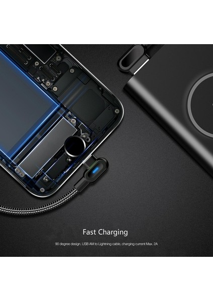 90 Derece Mikro USB Kablosu 1m 2m Hızlı Şarj Veri Senkronizasyonu USB Şarj Aleti Kablosu Samsung Xiaomi Huawei Htc Lg Android Telefon Kabloları (Yurt Dışından)