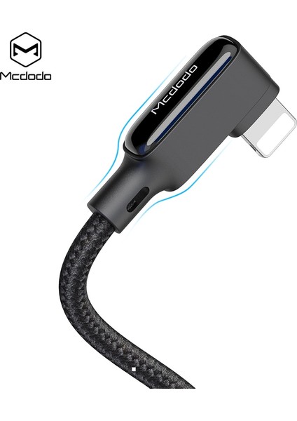 Mcdodo USB Yıldırım Kablosu Geri Çekilebilir Araba Bahar 3A Hızlı Şarj Kablosu Iphone 11PRO Max x Xs Xr Hızlı Şarj Veri Kablosu (Yurt Dışından)