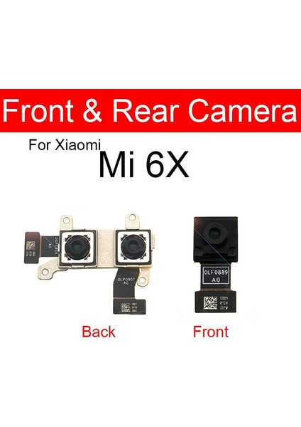 Arka Ön Kamera Modülü Xiaomi Mi 5 5c 5s 5x Artı 6 6x Bakan Kamera Arka Ana Kamera Kablosu Kablosu Yedek Onarım Parçaları (Yurt Dışından)