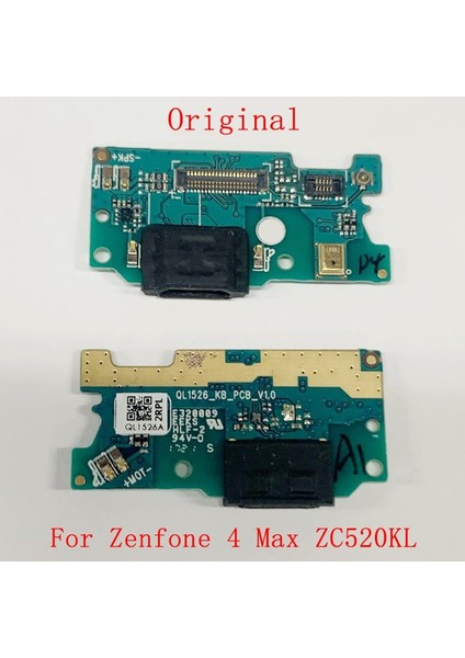 USB Şarj Portu Konnektörü Flex Kablo Asus Zenfone 4 Max Için ZC520KL Zenfone 3 Max ZC553KL Zenfone 3 Zoom ZE553KL (Yurt Dışından)