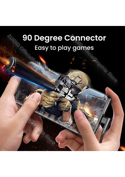 60 W USB C - USB Tip C Kablo Pd 3A Hızlı Şarj Telefon Şarj Kablosu Huawei Samsung S21 Xiaomi Poco 3 Macbook iPad Pro 2/3 M (Yurt Dışından)