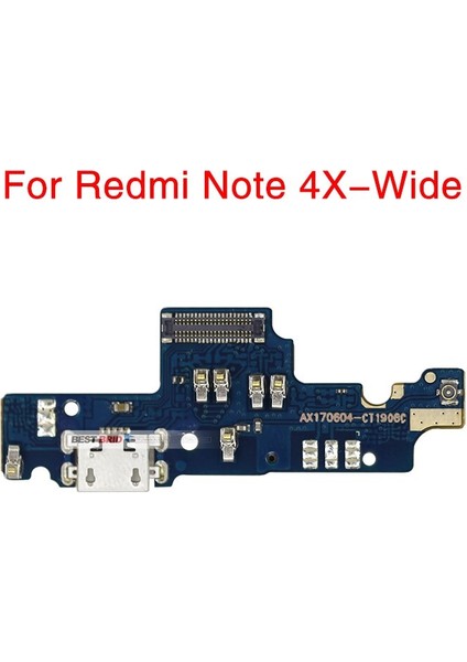 Adet Esnek Şarj Kablosu Xiaomi Redmi Için Not 4 4A 4x 5A 6A Pro USB Şarj Aleti Bağlantı Noktası Yuva Konnektörü Yedek Parçalar (Yurt Dışından)