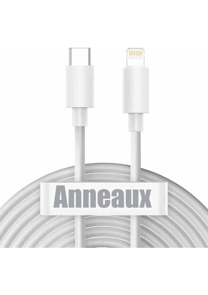 Apple iPhone 14 Pro Max Için 20W Hızlı Şarj Orijinal USB C Tip-C Pd Kablosu iPhone 11 12 13 Pro Max Mini Xr Aksesuarı (Yurt Dışından)