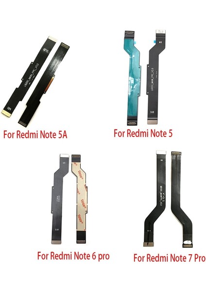 Ana Fpc LCD Ekran Bağlantı Anakart Flex Kablo Xiaomi Redmi Için Not 3 4 4x5 5A 6 7 8 9 10 Pro 8t 9s (Yurt Dışından)