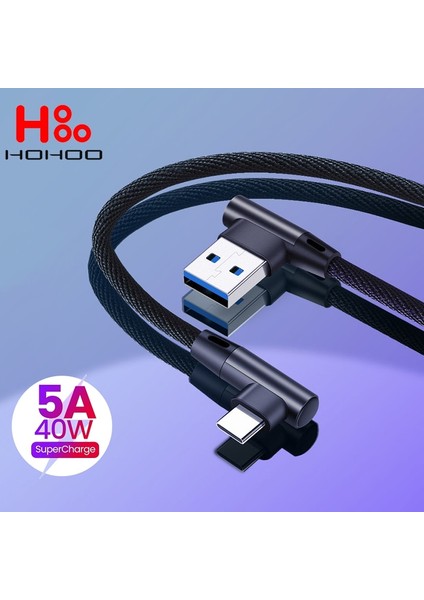 Hohoo USB C Tipi C Hızlı Kablo Cargador Mi 9 Redmi 9A K50 K40 Pro NOTE12 11 Tpro Huawei P40 MATE30 Telefon Usb-C Hızlı Veri Kablosu (Yurt Dışından)