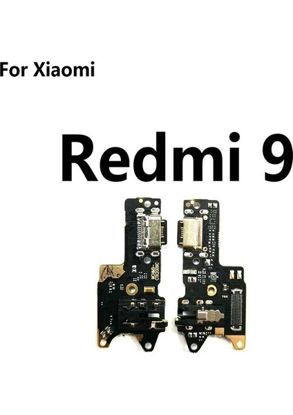 Yeni Mikrofon Modülü + USB Şarj Portu Kurulu Flex Kablo Konnektör Parçaları Xiaomi Redmi 9 9A (Yurt Dışından)