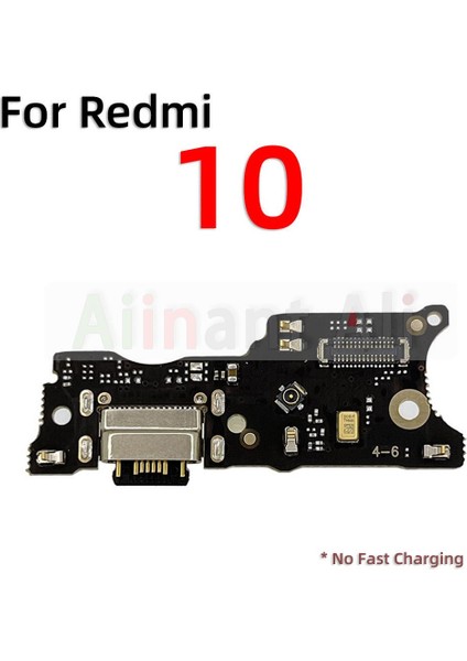 Orijinal Xiaomi Redmi Için Not 10 11 10X 10S 4g 5g Pro Hızlı Şarj USB Şarj Aleti Kurulu Bağlantı Noktası Konektörü Mic Dock Flex Kablo (Yurt Dışından)