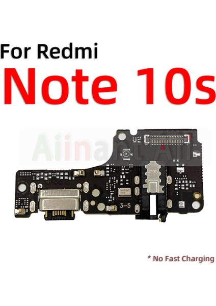 Orijinal Xiaomi Redmi Için Not 10 11 10X 10S 4g 5g Pro Hızlı Şarj USB Şarj Aleti Kurulu Bağlantı Noktası Konektörü Mic Dock Flex Kablo (Yurt Dışından)