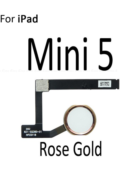Dokunmatik Kimlik Parmak Izi Bağlantı Sensörü Tarayıcı Konektörü Flex Kablo iPad Mini 3 4 5 Ev Dönüş Düğmesi Anahtar Parçaları Değiştirin (Yurt Dışından)