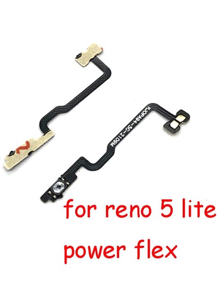 Güç Açma Kapama Düğmesi Anahtar Flex Kablo Oppo Reno 5 Lite A9 2020 A52 A53 A72 A73 A12 A15 A31 F9 F5 Ses Yukarı Aşağı Anahtarı Flex (Yurt Dışından)