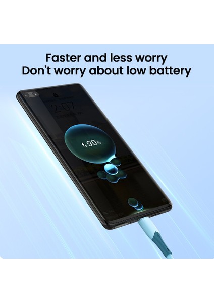 3A Sıvı Silikon Hızlı Şarj Kablosu Tel Samsung Huawei Xiaomi Cep Telefonu Için Hızlı Şarj USB C Tipi Kablo Mikro USB Kabloları (Yurt Dışından)