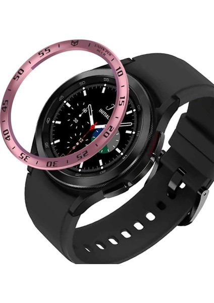 Çerçeve Halkası Samsung Galaxy Izle 4 46 mm Akıllı Aksesuarlar Koruyucu Paslanmaz Koruyucu Kılıf Kapak Metal Halka Şekillendirici Çerçeve (Yurt Dışından)