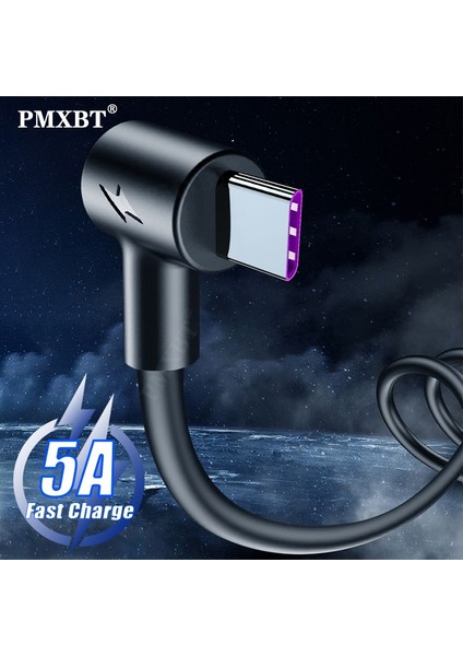 5A USB C Tipi Kablo 1 M 2 M 3 M Hızlı Şarj Tipi-C Kablosu Huawei P40 P30 P20 Mate 20 Pro Telefon Supercharge Qc4.0 3.0 Usbc Cabo (Yurt Dışından)