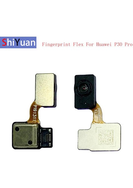 Parmak Izi Sensörü Ana Düğme Flex Kablo Şerit Huawei P30 Pro P30 Dokunmatik Sensör Flex Yedek Parçalar (Yurt Dışından)