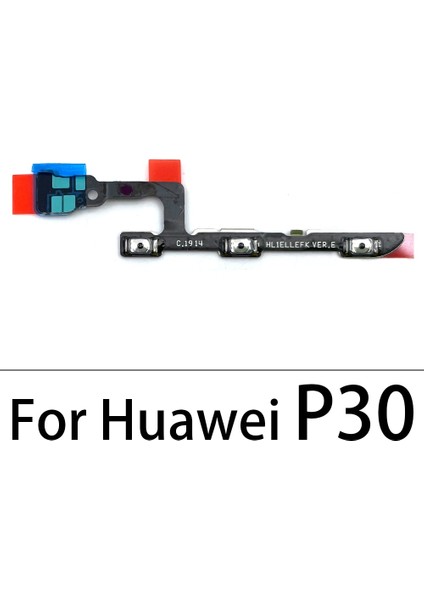 Yeni Güç Açık Kapalı Yan Anahtar Düğmesi Ses Düğmesi Flex Kablo Şerit Huawei P10 P20 P30 P40 Lite Pro P40 Lite 5g P40 Lite E (Yurt Dışından)