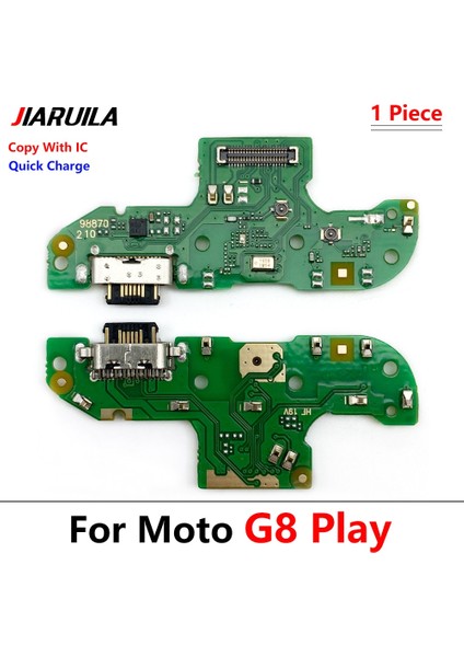 USB Şarj Aleti Kurulu Flex Motorola Moto G8 Artı Oyun Güç Lite USB Bağlantı Noktası Konnektörü Dock Esnek Şarj Kablosu (Yurt Dışından) indirimleri