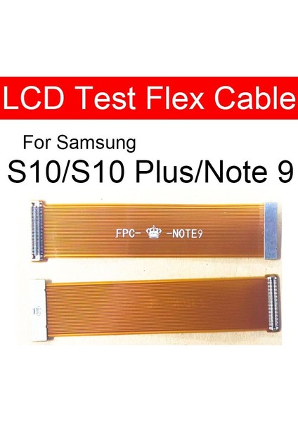 LCD Ekran Dokunmatik Ekran Uzatma Flex Kablo Samsung S8 S8 + S10 S10 + Not 8 9 S6 S7 S6 Kenar S7 Kenar LCD Test Cihazı Uzatma Testi (Yurt Dışından)