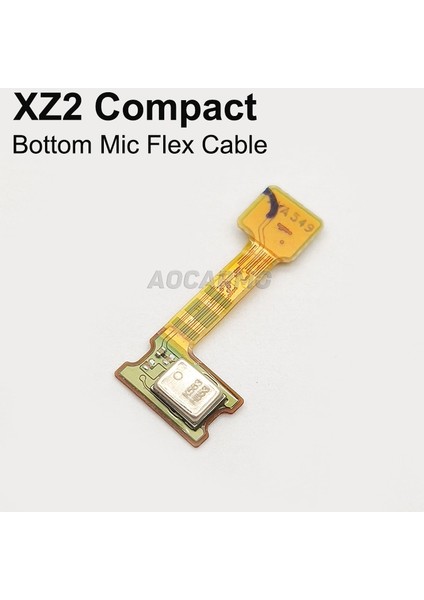 Aocarmo Sony Xperia Xz2 Kompakt H8314 H8324 So-05 Işık Yakınlık Sensörü XZ2C Mini Üst Alt Mikrofon Mikrofon Flex Kablo (Yurt Dışından)