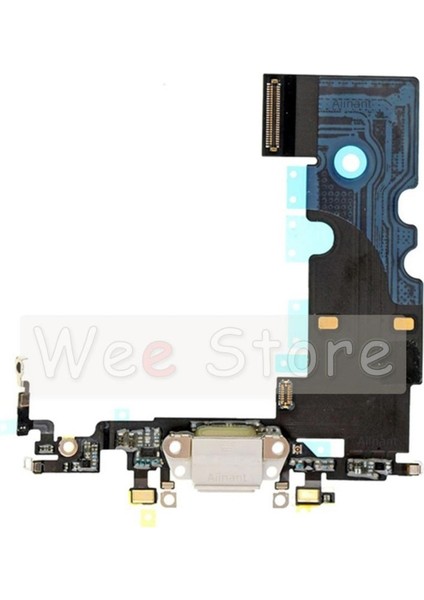 Orijinal Alt USB Yıldırım Girişli Şarj Cihazı Dock Esnek Şarj Kablosu iPhone 5 S 5 Se 6 6 S 7 Artı Telefon Parçaları (Yurt Dışından) indirimleri