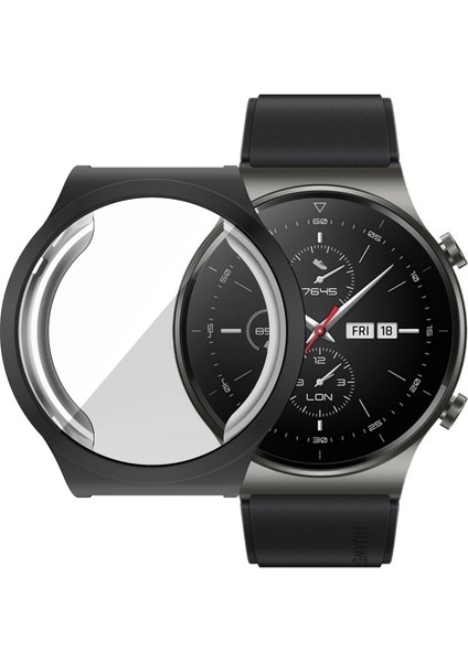 Akıllı Saat Kılıfı Kapak Için Huawei Watch Gt2 Pro Akıllı Saat Ekran Koruyucu Kılıf Yumuşak Tpu Şeffaf Kapak Bant Aksesuarları (Yurt Dışından)