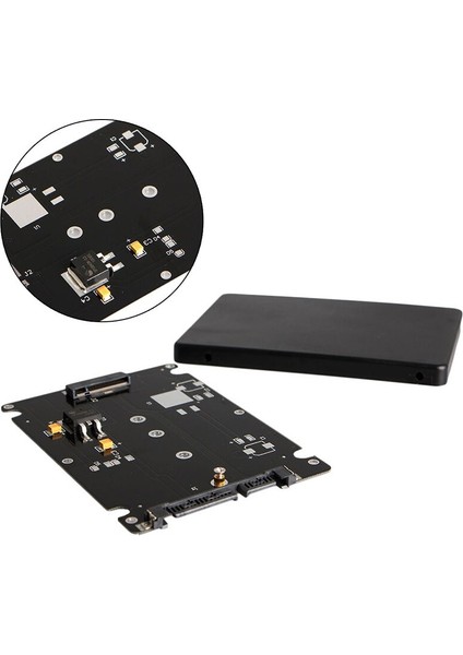 B + M Anahtar Soket 2 M.2 Ngff (Sata) Ssd'den 2.5 Sata'ya Dönüştürücü Adaptör Kartı ile Masaüstü Veya Dizüstü Bilgisayar Için Kutu (Yurt Dışından) indirimleri