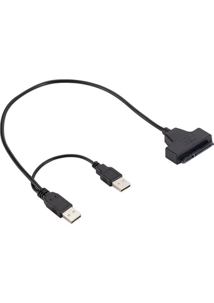 480 Mbps Adaptör Kablosu USB 2.0 Küçük 2.5 Inç Dizüstü Bilgisayar HDD Sata 7 + 15 Pin 22PIN SSD Ev Bilgisayarı Parçaları (Yurt Dışından)