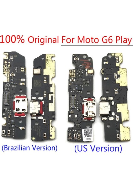 Orijinal Yeni Motorola Moto G6 Oyun G7 Oyun Güç USB Şarj Aleti Şarj Portu Mikro Yuva Konnektörü Flex Kablo Kurulu Onarım Bölümü (Yurt Dışından)