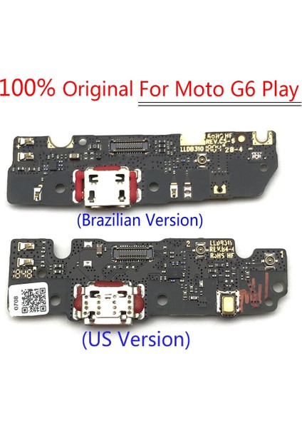 Orijinal Yeni Motorola Moto G6 Oyun G7 Oyun Güç USB Şarj Aleti Şarj Portu Mikro Yuva Konnektörü Flex Kablo Kurulu Onarım Bölümü (Yurt Dışından)