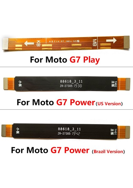 G8 Artı Yeni Anakart Ana Kurulu Flex Kablo Yedek Parçaları Moto G6 Oyun G7 G8 Artı Güç Ana Kurulu Flex Kablo (Yurt Dışından)