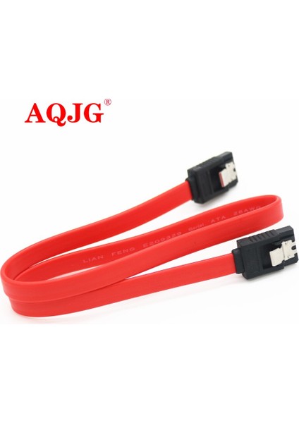 Düz Sağ Açı 6 Gbps 30 cm 50 cm Sata 3.0 Kablo 6 Gb/s Sata Iıı Sata 3 Kablo Düz Veri Kablosu HDD SSD Için Süper Hız (Yurt Dışından)