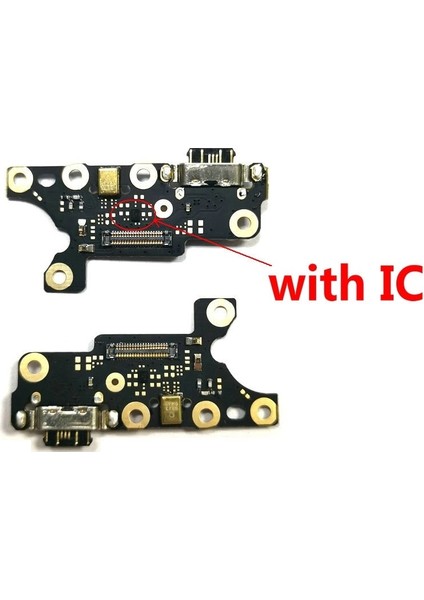 USB Şarj Şarj Portu Dock Bağlantısı Mic Board Flex Kablo Nokia 7 Plus Için USB Kartı (Yurt Dışından)