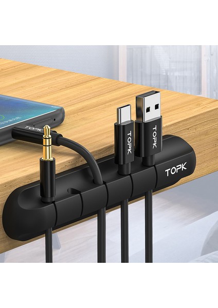 3/5 H Kablo Düzenleyici Yönetim Tel Tutucu Esnek USB Kablo Sarıcı Düzenli Silikon Klipler Fare Klavye Kulaklık Koruyucu (Yurt Dışından)