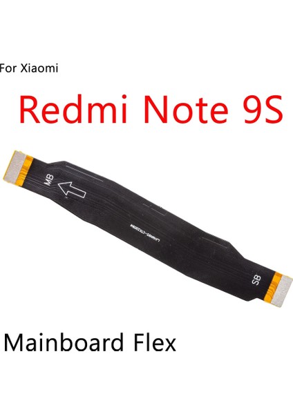 Ana Kurulu Flex Xiaomi Redmi Için 9 8 10X Not 8 9s Pro Ana Kart Konektörü USB Kartı LCD Ekran Flex Kablo Tamir Parçaları (Yurt Dışından)