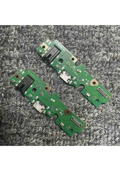 USB Şarj Yuvası Bağlantı Noktası Soket Jakı Fiş Konnektörü Şarj Panosu Tecno Spark 7 Kf6 Flex Kablo (Yurt Dışından)