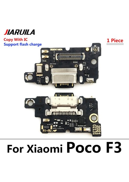 Şarj Kurulu Flex Xiaomi Poco F2 Pro F1 F3 X3 USB Bağlantı Noktası Konektörü Anakart Ana Flex Kablo ile Şarj Kartı Flex Kablo (Yurt Dışından)