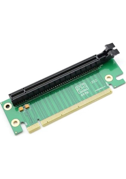 Sıcak Dünya Çapında Pcı-E Express 16X90 Derece Adaptör Yükseltici Kart 2u Bilgisayar Sunucu Şasi Için Sıcak Yeni Taşınabilir (Yurt Dışından)