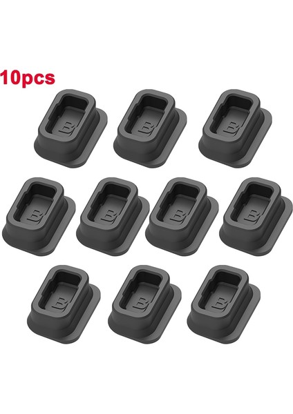 Coros Pace2 PEX42/46MM Saat Toz Fişi Için 10 Adet Silikon Toz Fişi Kapağı (Yurt Dışından)