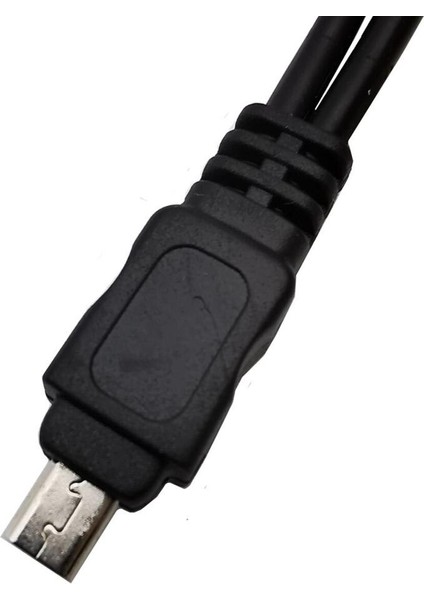 8pin Mini Usb2.0 Av Kablosu 2in1 Kablosu Sony VPC-S7/VPC-S60/VPC-S500 T700 E6 E7 E60 S4 S5 S6 S7 Kamera Video Kablosu (Yurt Dışından)