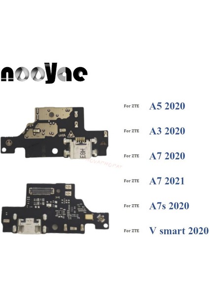 Zte Blade A5 A3 A7 A71 A7S V Akıllı 2020 2019 V9 V10 Vita USB Dock Şarj Portu Fiş Şarj Cihazı Flex Kablo Mikrofon Mikrofon Kurulu (Yurt Dışından)